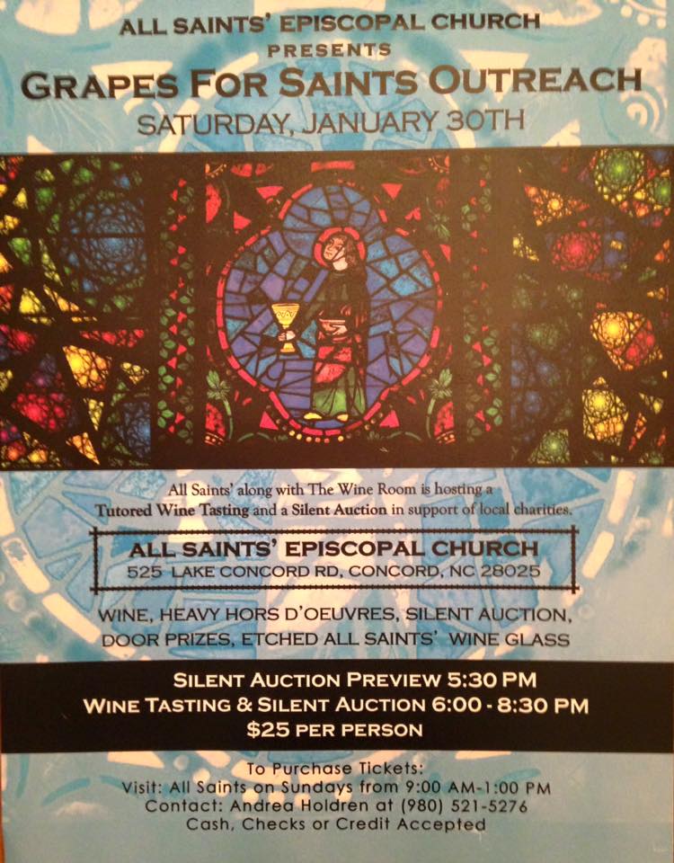 Wine Tasting 2016 All Saints Episcopal Church