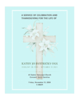 Kathy Jo Bystricky Oxx Celebration of Life