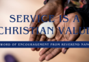 Service is a Christian value