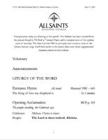 05 11 2025 Fourth Sunday of Easter