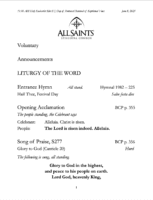 06 08 2025 Day of Pentecost