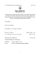 4 12 2026 2nd Sunday of Easter