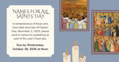 Names for All Saints’ Day